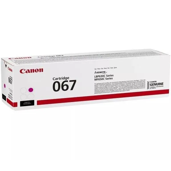 Картридж Canon 067 MF651ColorWay/MF655Cdw/MF657Cdw/LBP631ColorWay/LBP633Cdw Magenta (5100C002) - зображення 1