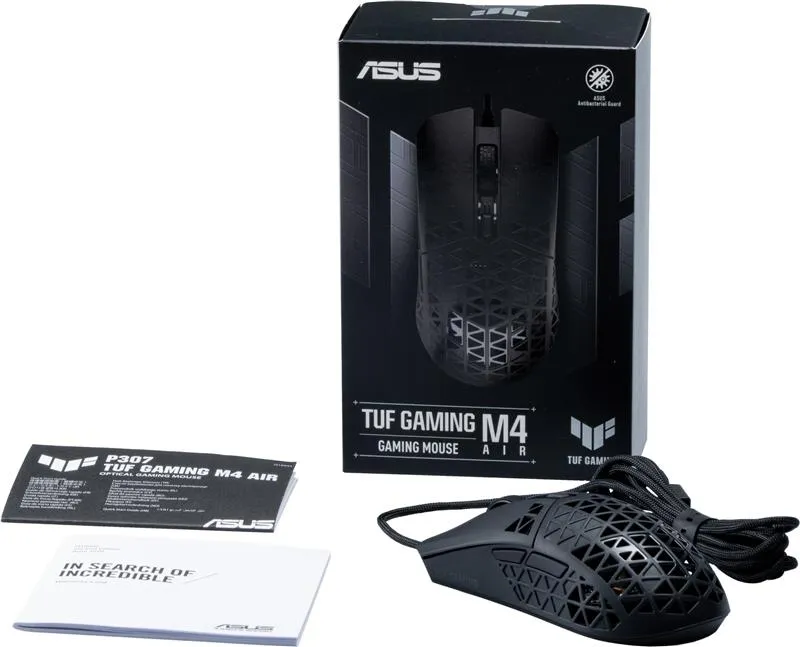 Миша Asus TUF Gaming M4 Air Black (90MP02K0-BMUA00) - мініатюра 6