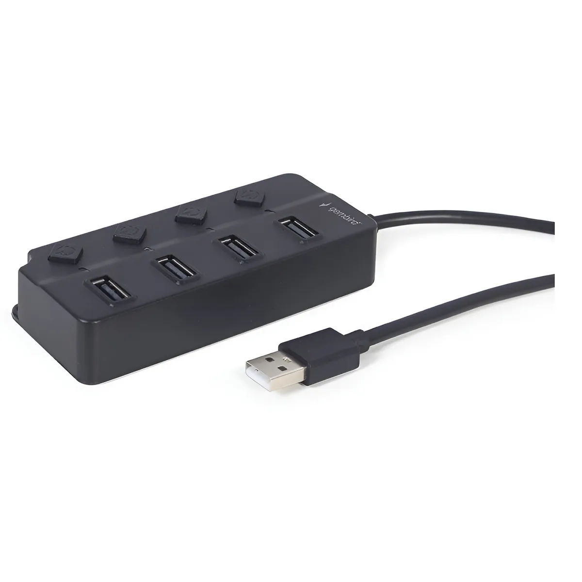USB-хаб Gembird 4 ports (UHB-U2P4P-01) з вимикачами - мініатюра 5
