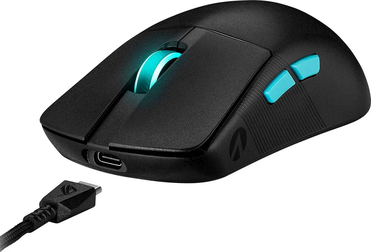 Миша бездротова Asus ROG Harpe Ace Aim Lab Edition Black (90MP02W0-BMUA00) - мініатюра 4