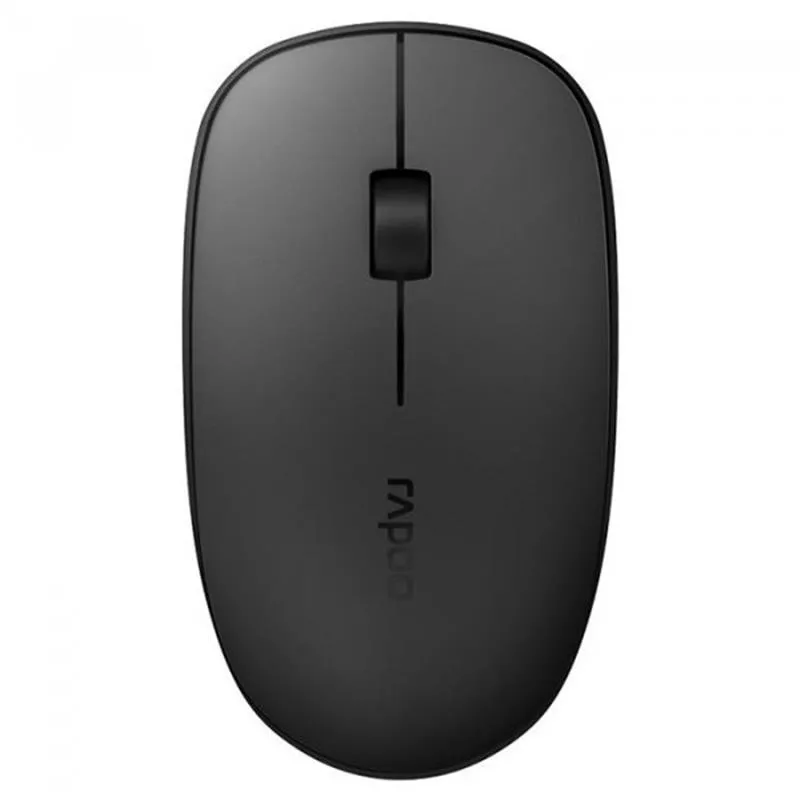 Миша бездротова Rapoo M200 Silent Grey USB - зображення 1