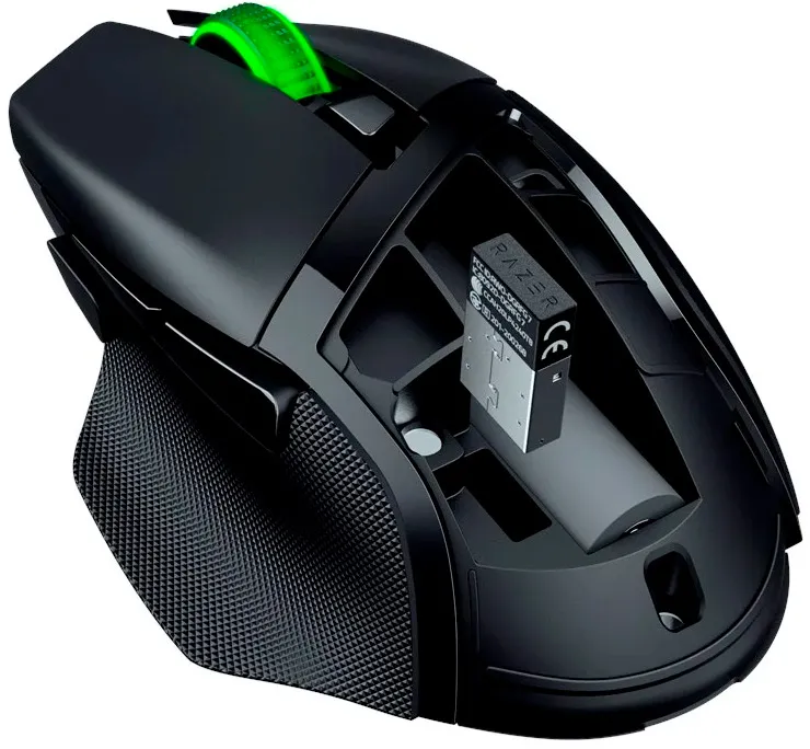Миша бездротова Razer Basilisk V3 Hyperspeed (RZ01-04870100-R3G1) - мініатюра 2