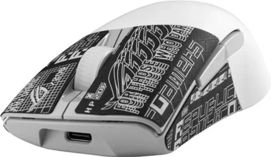 Миша бездротова Asus ROG Keris AimPoint RGB White (90MP02V0-BMUA10) - мініатюра 5