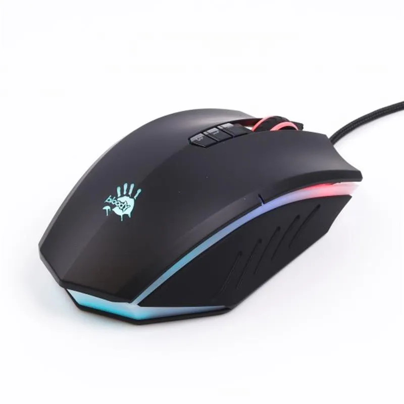 Миша Bloody A70A Matte Black - мініатюра 4