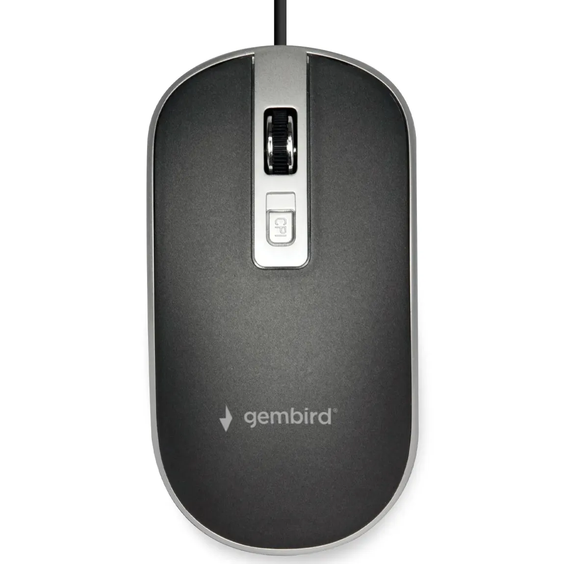 Миша Gembird MUS-4B-06-BS Black/Silver - мініатюра 4