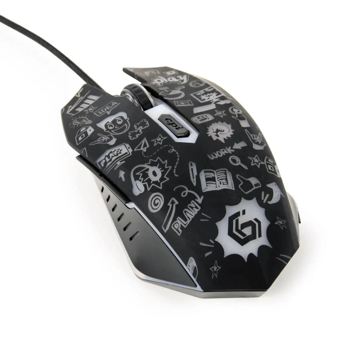 Миша Gembird MUS-6B-GRAFIX-01 - мініатюра 7