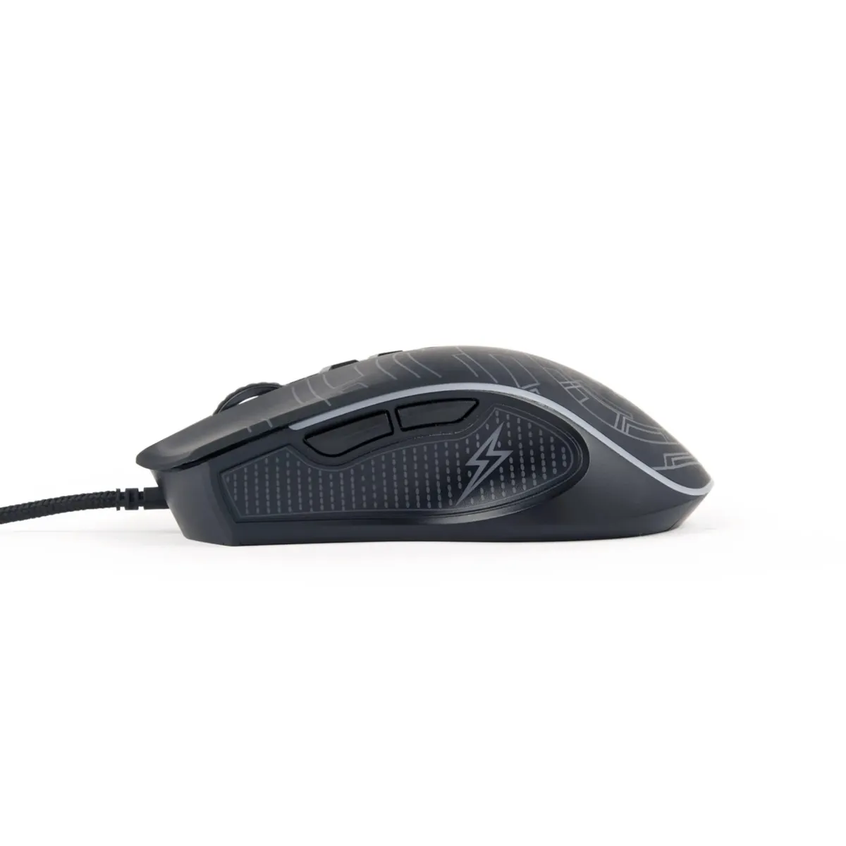 Миша Gembird MUSG-RGB-01 Black - мініатюра 2