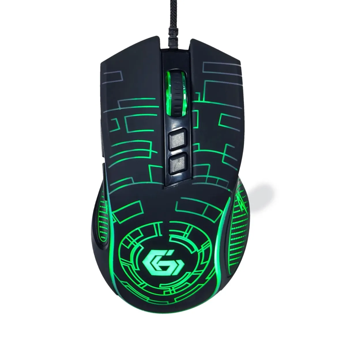 Миша Gembird MUSG-RGB-01 Black - мініатюра 3