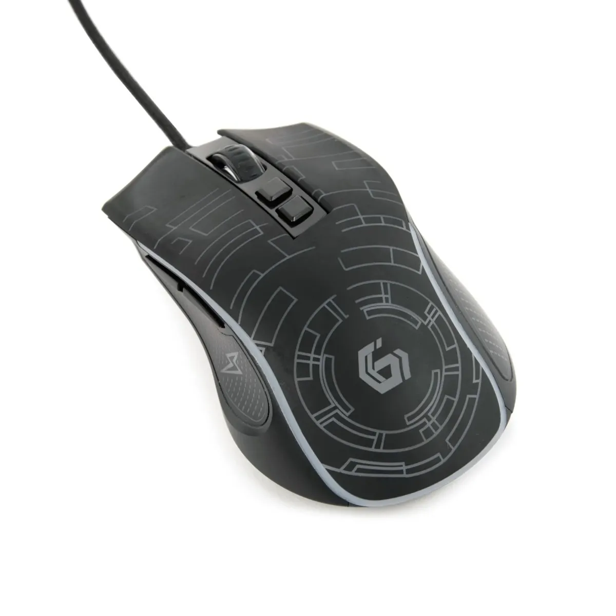 Миша Gembird MUSG-RGB-01 Black - мініатюра 4