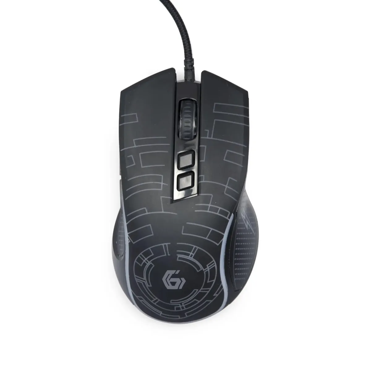 Миша Gembird MUSG-RGB-01 Black - мініатюра 5