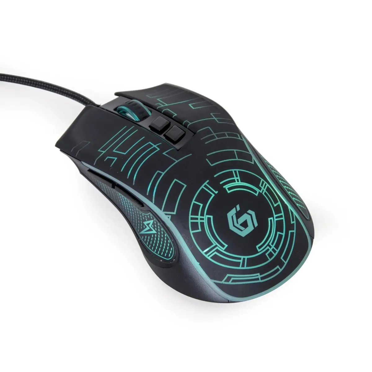 Миша Gembird MUSG-RGB-01 Black - мініатюра 6