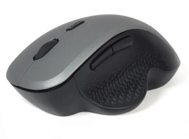 Миша бездротова Gembird MUSW-6B-02-BG Black/Gray - зображення 1