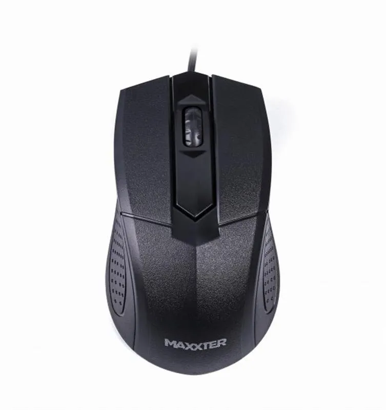 Комплект (клавіатура, миша) Maxxter KMS-CM-02-UA Black - мініатюра 4