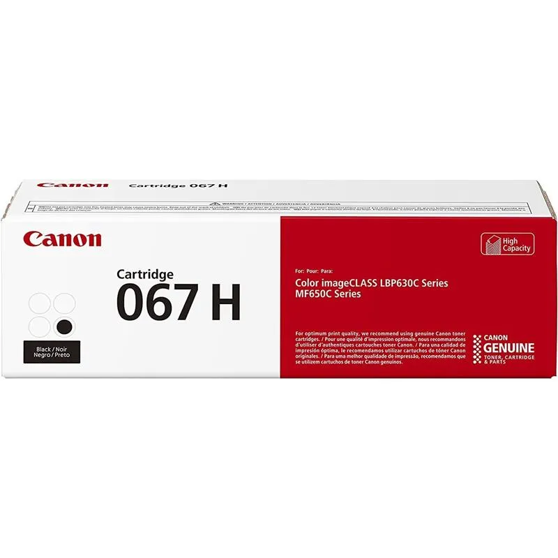 Картридж Canon 067H MF651ColorWay/MF655Cdw/MF657Cdw/LBP631ColorWay/LBP633Cdw Black (5106C002) - зображення 1