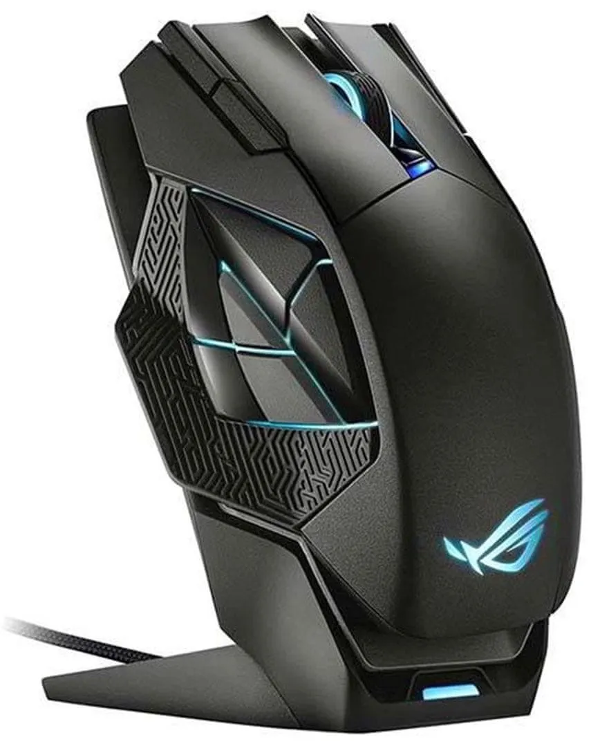 Миша бездротова Asus ROG Spatha X RGB Black (90MP0220-BMUA00) - мініатюра 2