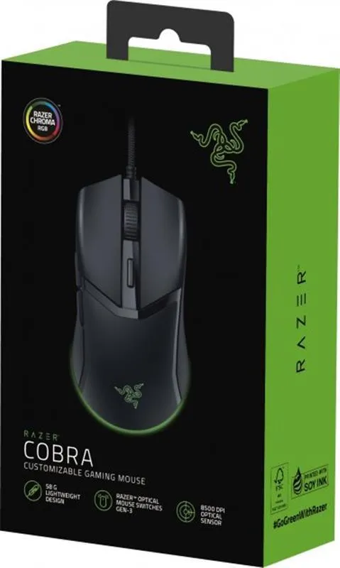 Миша Razer Cobra Black (RZ01-04650100-R3M1) - мініатюра 4