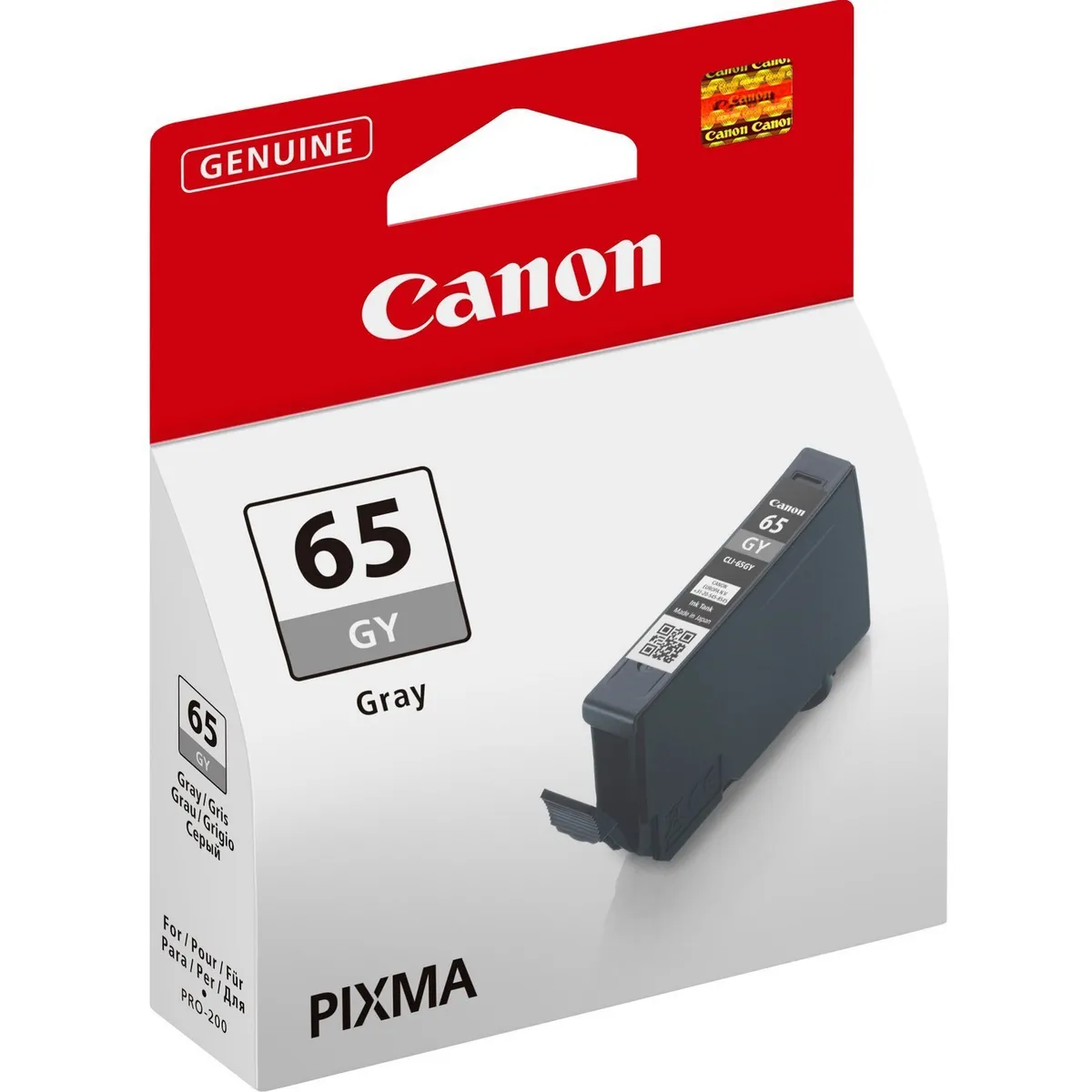 Картридж Canon CLI-65 Pixma Pro-200 Grey (4219C001) - мініатюра 3