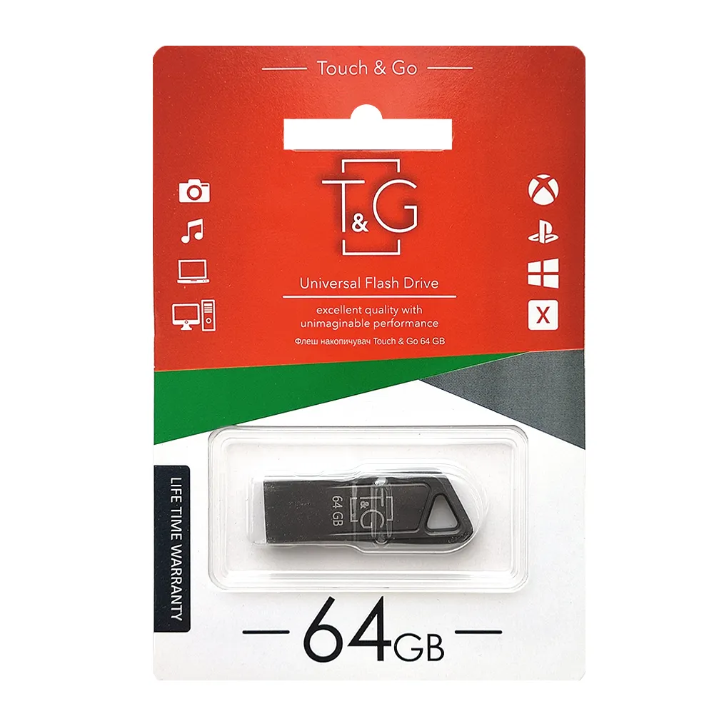 Флеш-накопичувач USB 64GB T&G 114 Metal Series (TG114-64G) - мініатюра 2