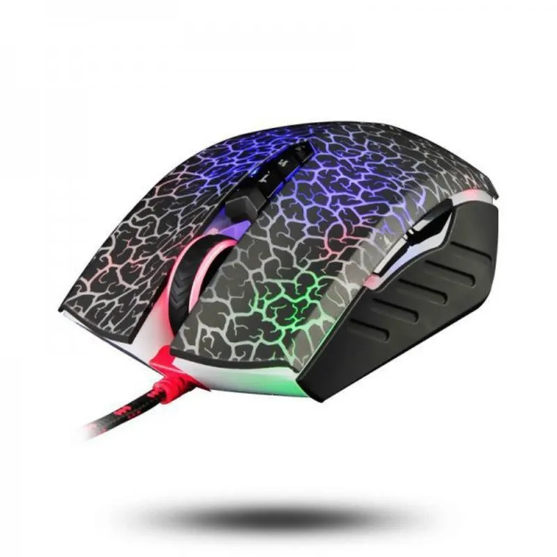Миша Bloody A70A Crackle Black - мініатюра 2