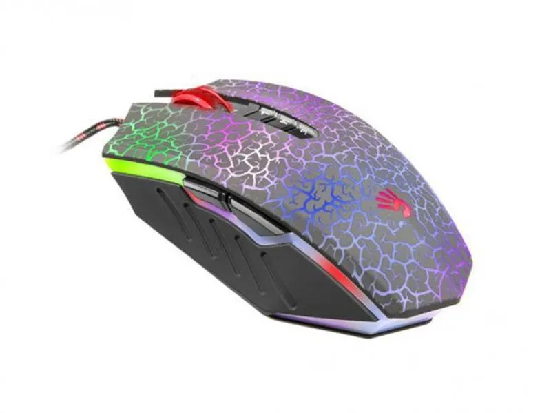 Миша Bloody A70A Crackle Black - мініатюра 3
