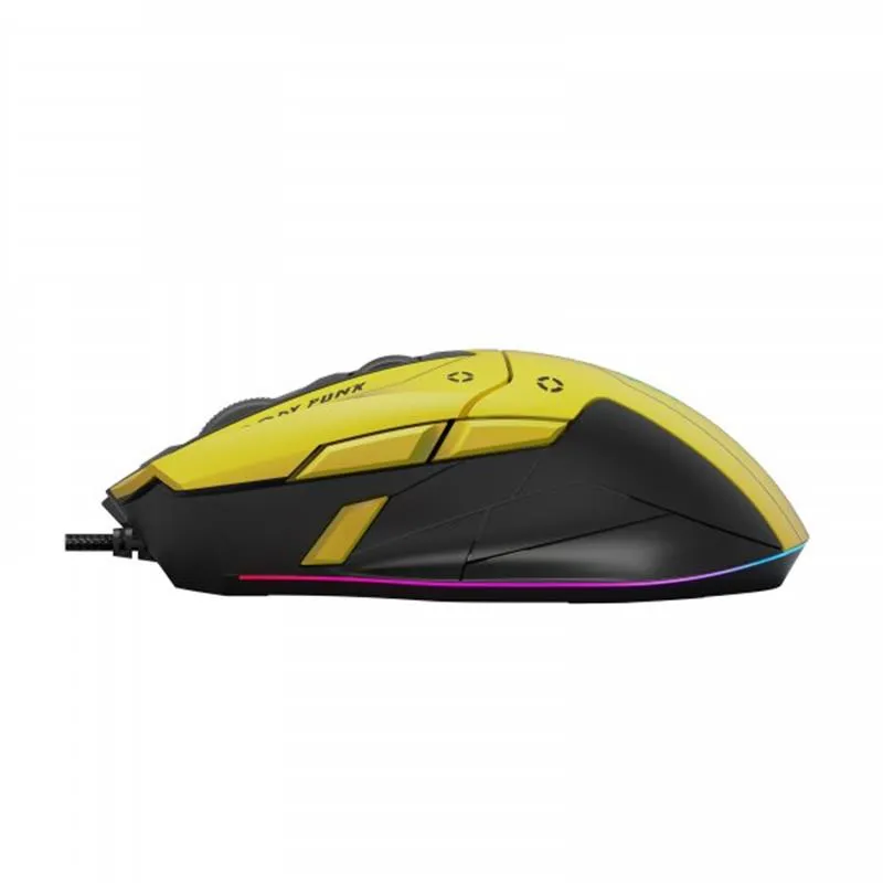 Миша A4Tech Bloody W70 Max Punk Yellow - мініатюра 3
