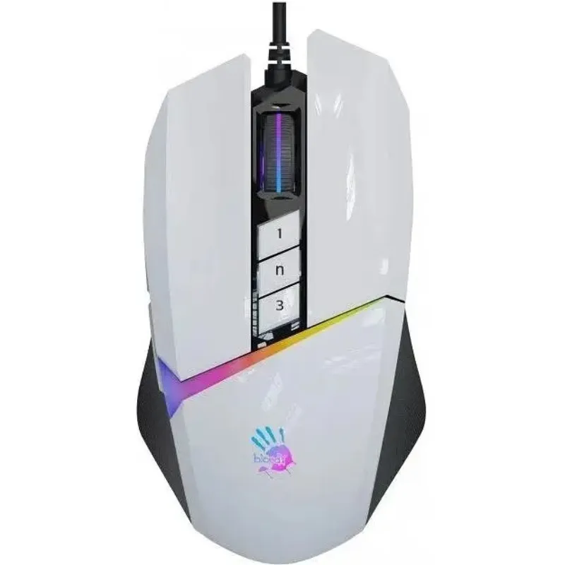 Миша Bloody W60 Max Panda White - мініатюра 7