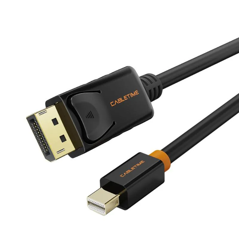 Кабель Сabletime Mini DisplayPort - DisplayPort (M/M), 3 м, 4K, Black (CD49N) - зображення 1