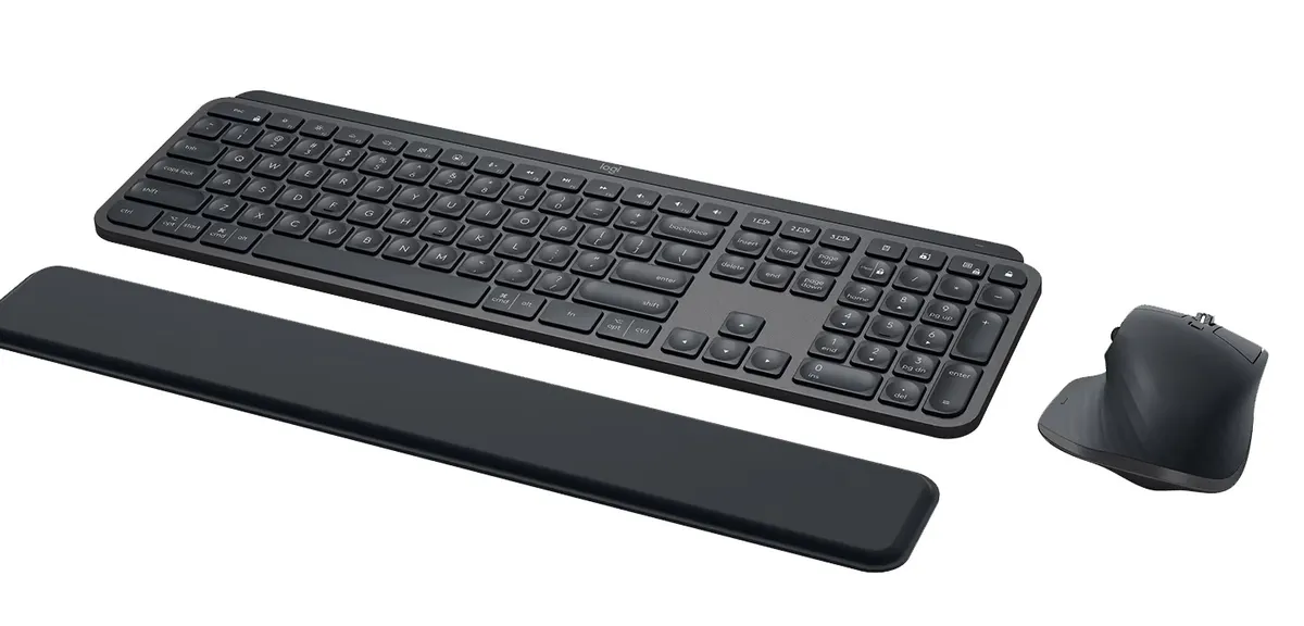 Комплект (клавіатура, миша) бездротовий Logitech MX Keys Combo for Business Graphite US (920-010933) - мініатюра 3