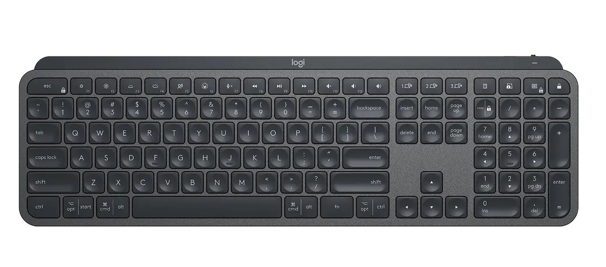 Комплект (клавіатура, миша) бездротовий Logitech MX Keys Combo for Business Graphite US (920-010933) - мініатюра 4