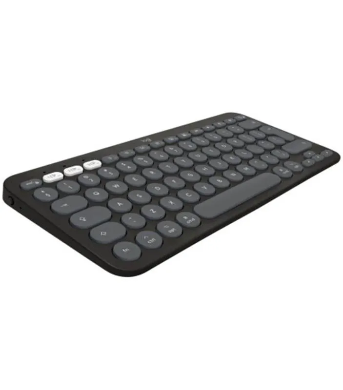 Комплект (клавіатура, миша) бездротовий Logitech Pebble 2 Combo for Mac Graphite (920-012244) - мініатюра 3