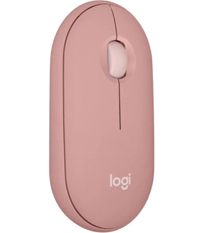 Миша бездротова Logitech Pebble Mouse 2 M350s Rose (910-007014) - зображення 1