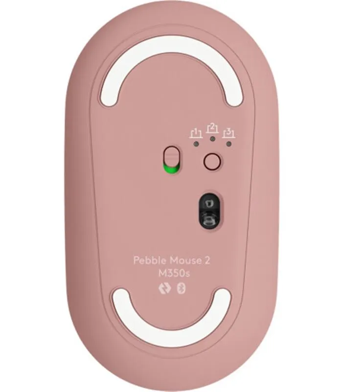 Миша бездротова Logitech Pebble Mouse 2 M350s Rose (910-007014) - мініатюра 4