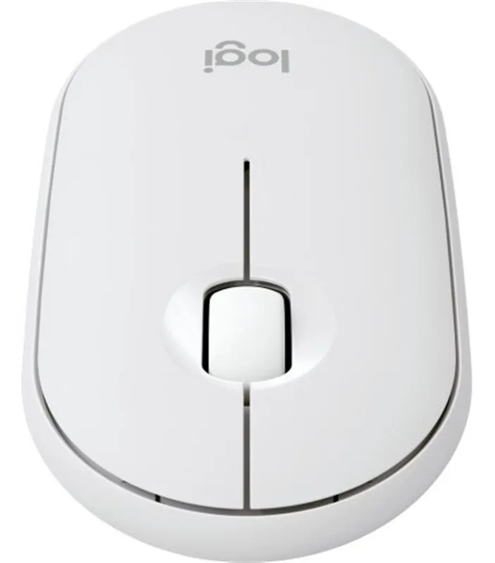 Миша бездротова Logitech Pebble Mouse 2 M350s White (910-007013) - мініатюра 2