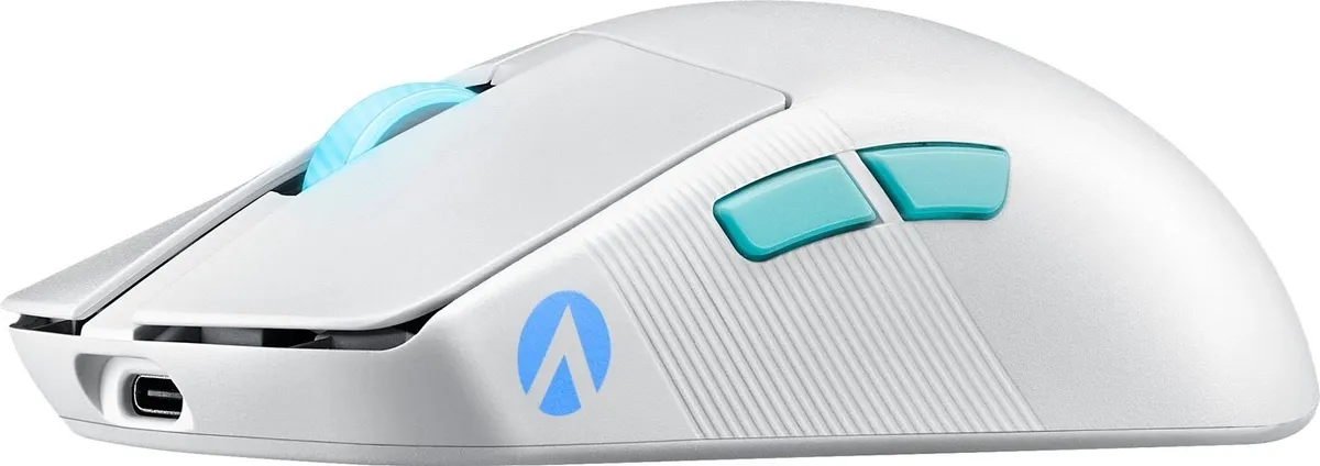 Миша бездротова Asus ROG Harpe Ace Aim Lab Edition White (90MP02W0-BMUA10) - мініатюра 2