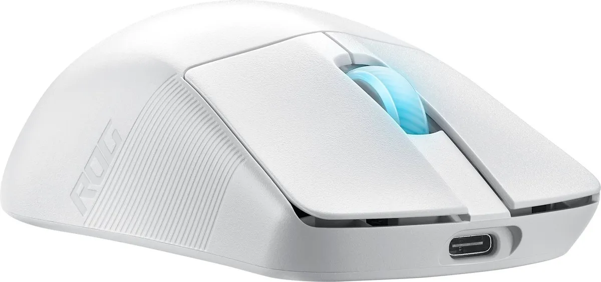 Миша бездротова Asus ROG Harpe Ace Aim Lab Edition White (90MP02W0-BMUA10) - мініатюра 7