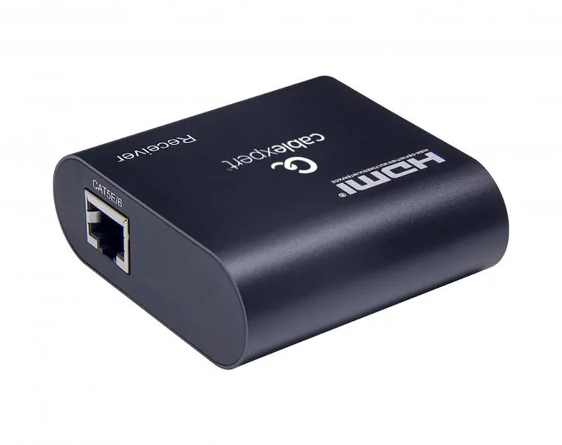Подовжувач Cablexpert HDMI - RJ-45 (F/F), до 60 м, Black (DEX-HDMI-03) - мініатюра 2