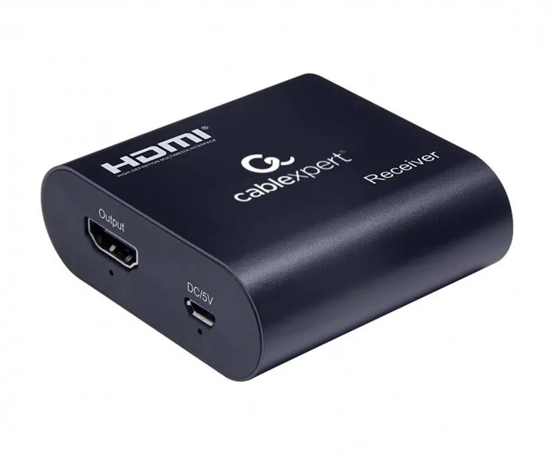 Подовжувач Cablexpert HDMI - RJ-45 (F/F), до 60 м, Black (DEX-HDMI-03) - мініатюра 3