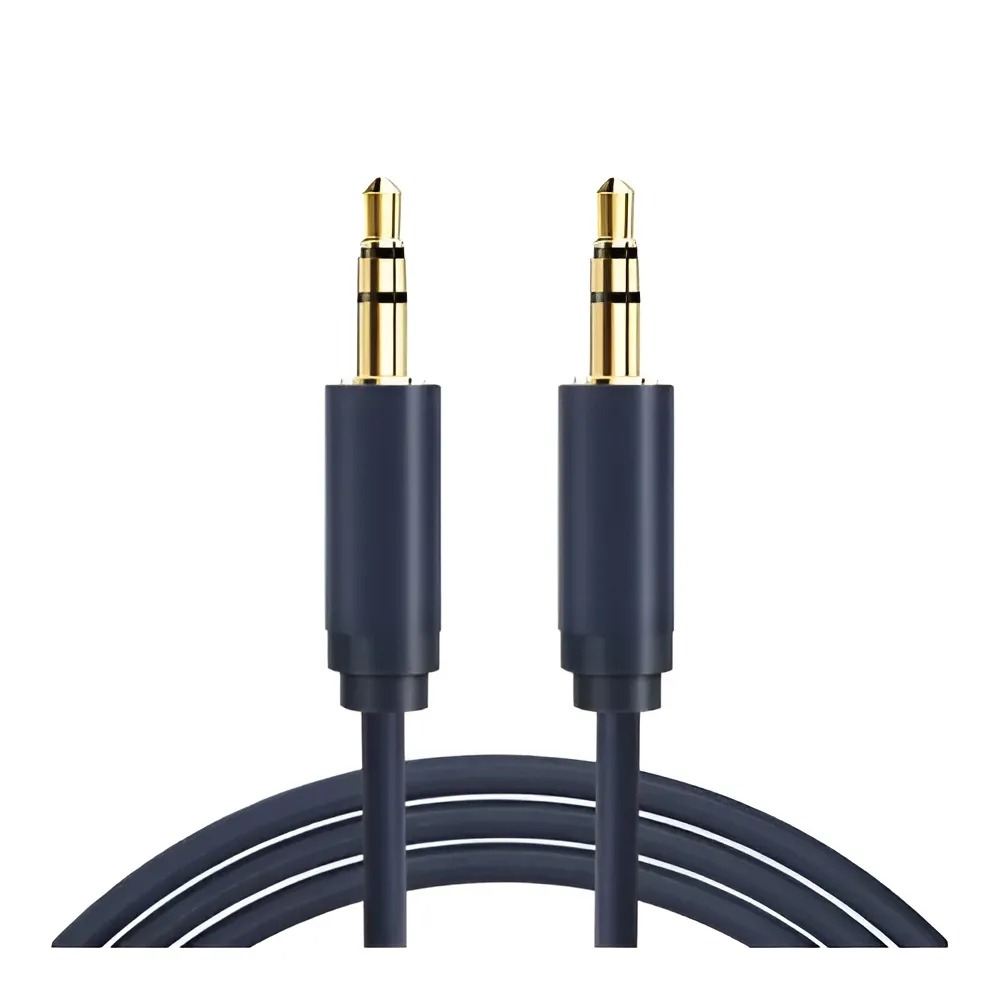 Кабель Cabletime Audio 3.5 мм - 3.5 мм (M/M), 1 м, Black, 3 pin (CF15H) - зображення 1