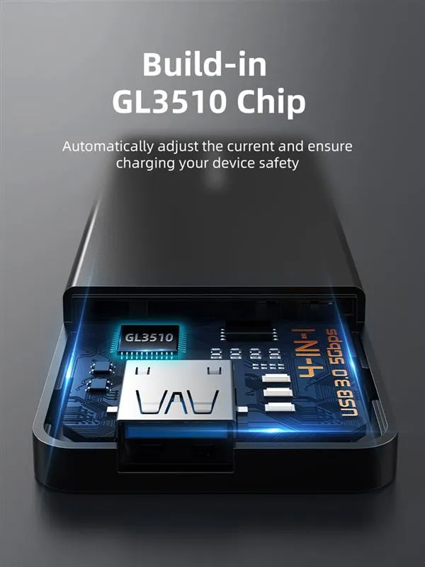 USB-хаб Cabletime CB02B 4 ports - мініатюра 4