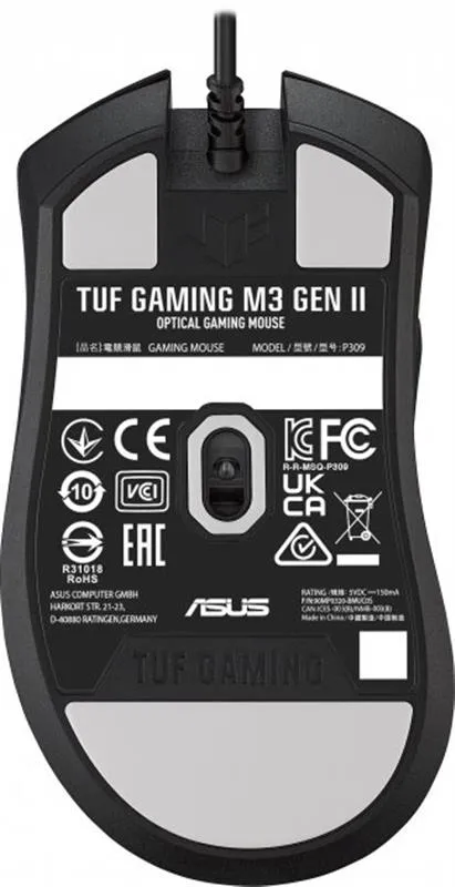 Миша Asus TUF Gaming M3 Gen II Black (90MP0320-BMUA00) - мініатюра 5