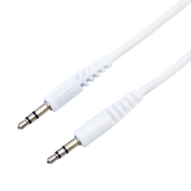 Кабель Xqisit Audio Cable 3.5 мм - 3.5 мм (M/M), 1.2 м, White (4029948026954) - мініатюра 8