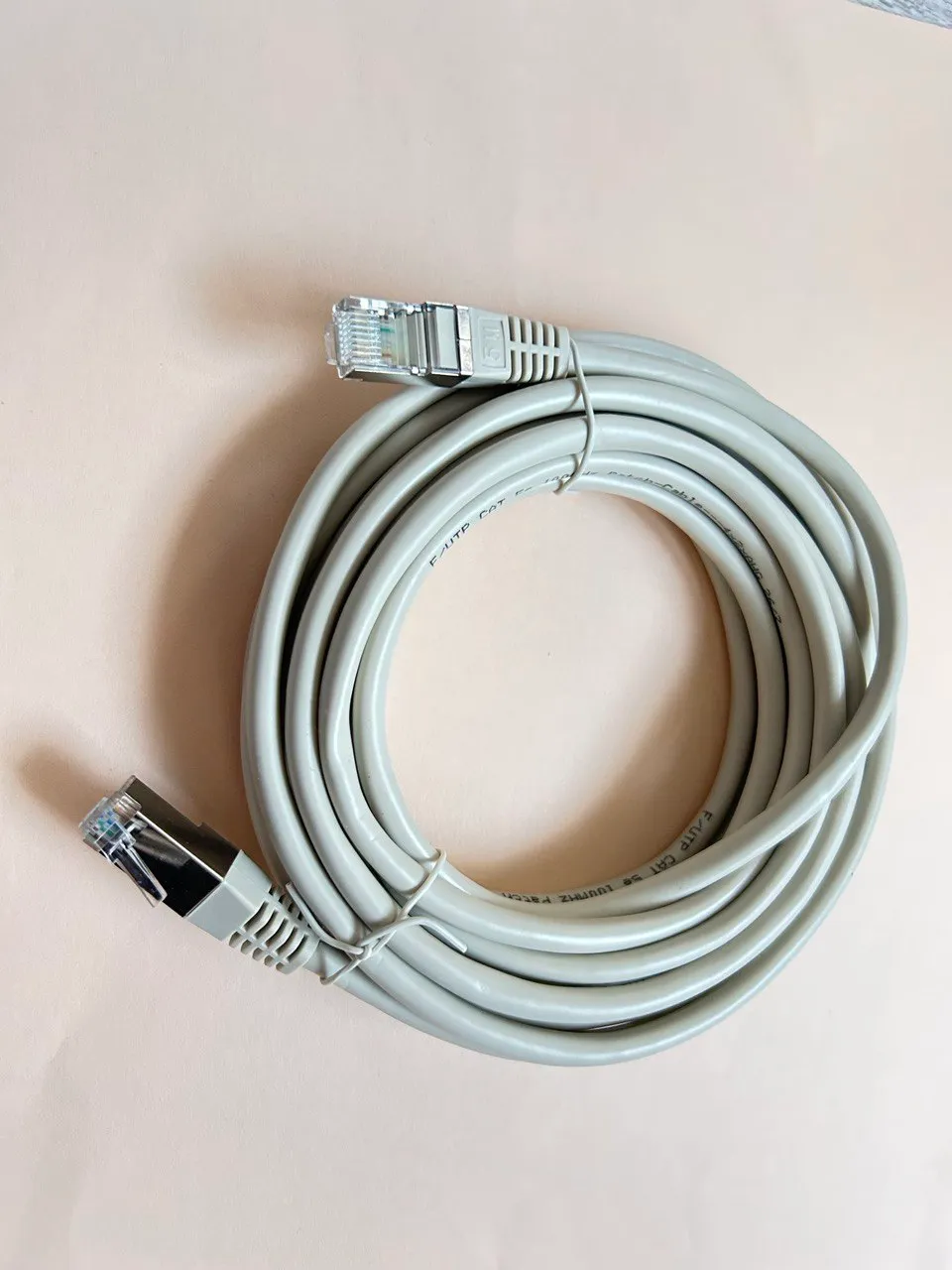 Патч-корд Strax CAT5e 5 м Grey (4017538001412) Bulk - мініатюра 3
