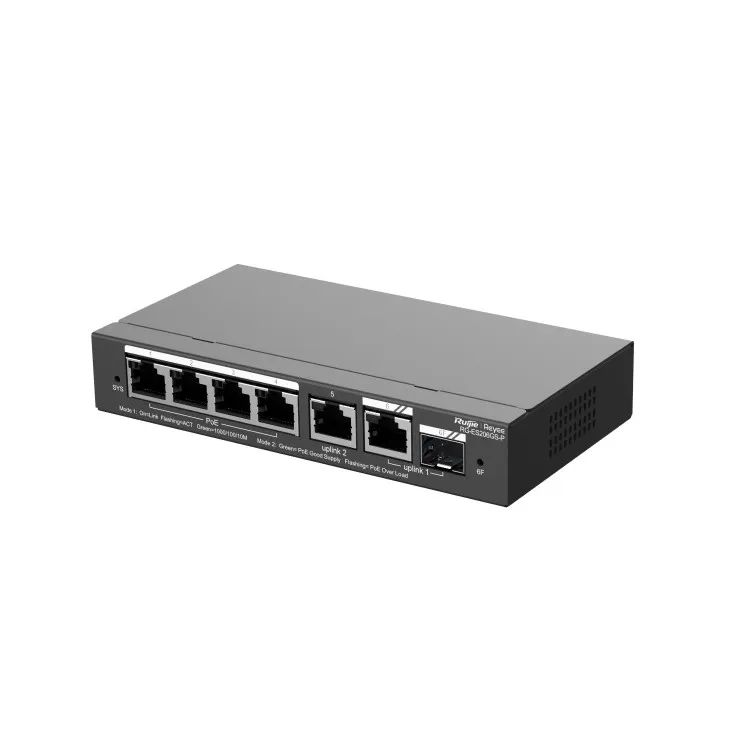Комутатор Ruijie Reyee RG-ES206GS-P - мініатюра 4