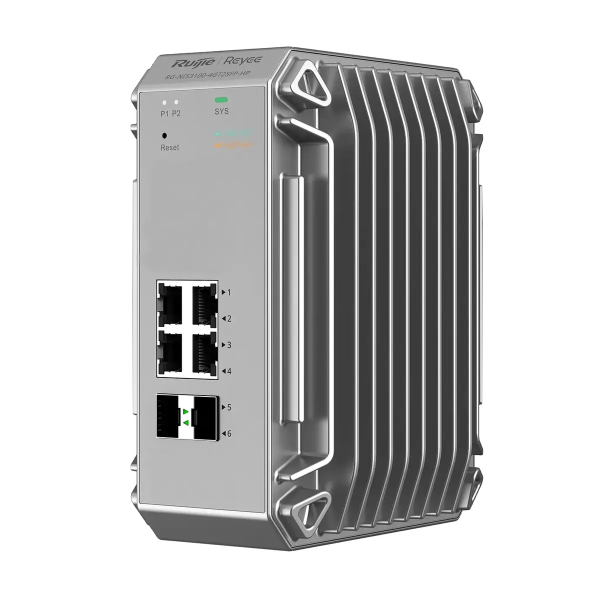 Комутатор Ruijie Reyee RG-NIS3100-4GT2SFP-HP - зображення 1