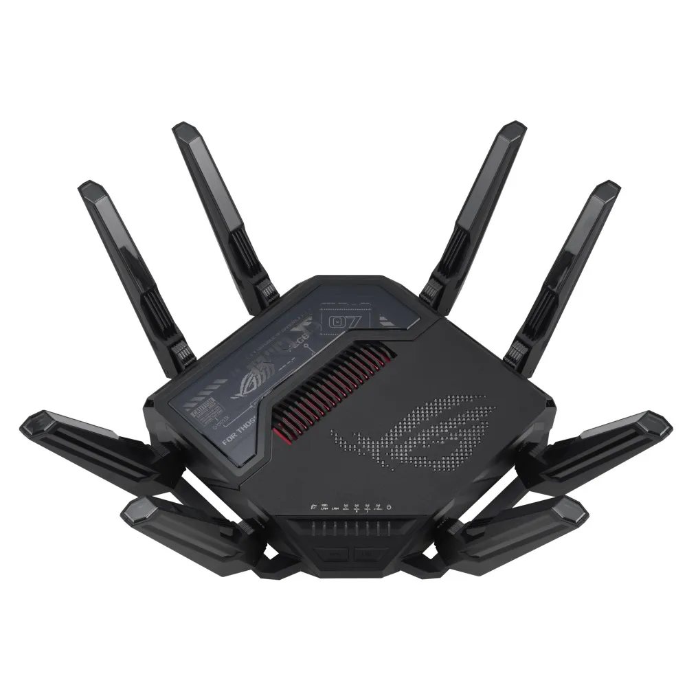 Бездротовий маршрутизатор Asus ROG Rapture GT-BE98 (90IG08F0-MO9A0V) - мініатюра 2