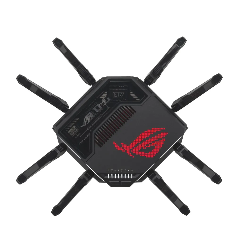 Бездротовий маршрутизатор Asus ROG Rapture GT-BE98 (90IG08F0-MO9A0V) - мініатюра 8