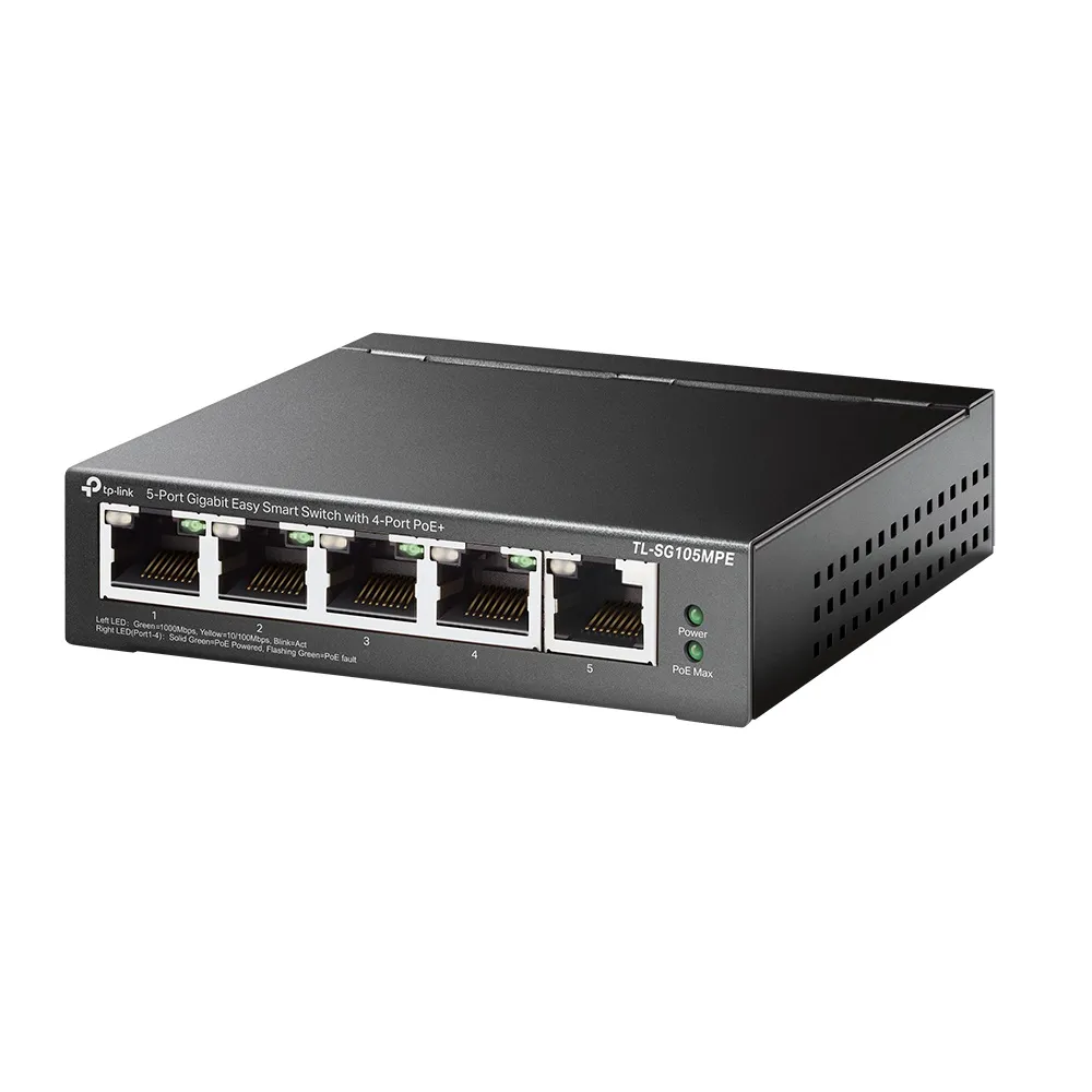 Комутатор TP-Link TL-SG105MPE - мініатюра 2