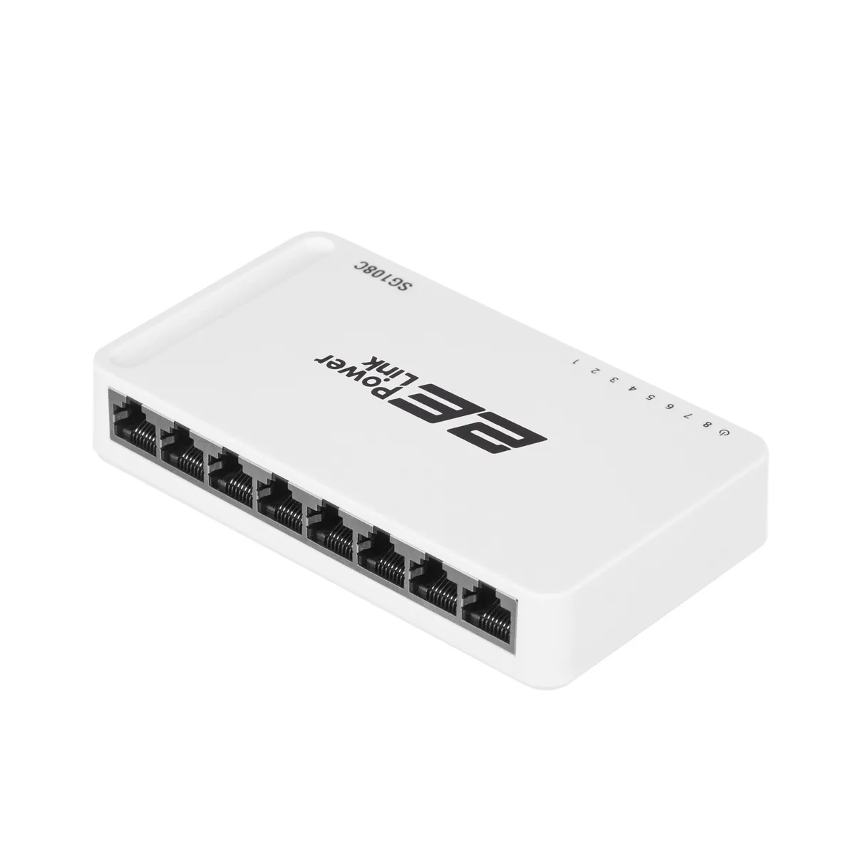 Комутатор 2E PowerLink SG108C (8xGE, некерований) - мініатюра 4