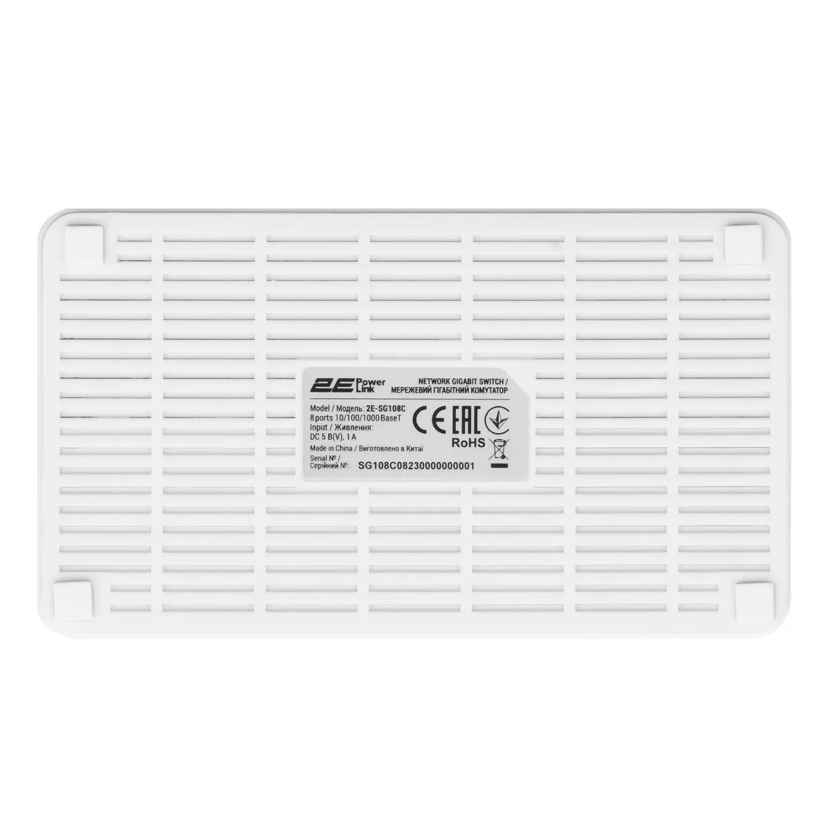 Комутатор 2E PowerLink SG108C (8xGE, некерований) - мініатюра 5