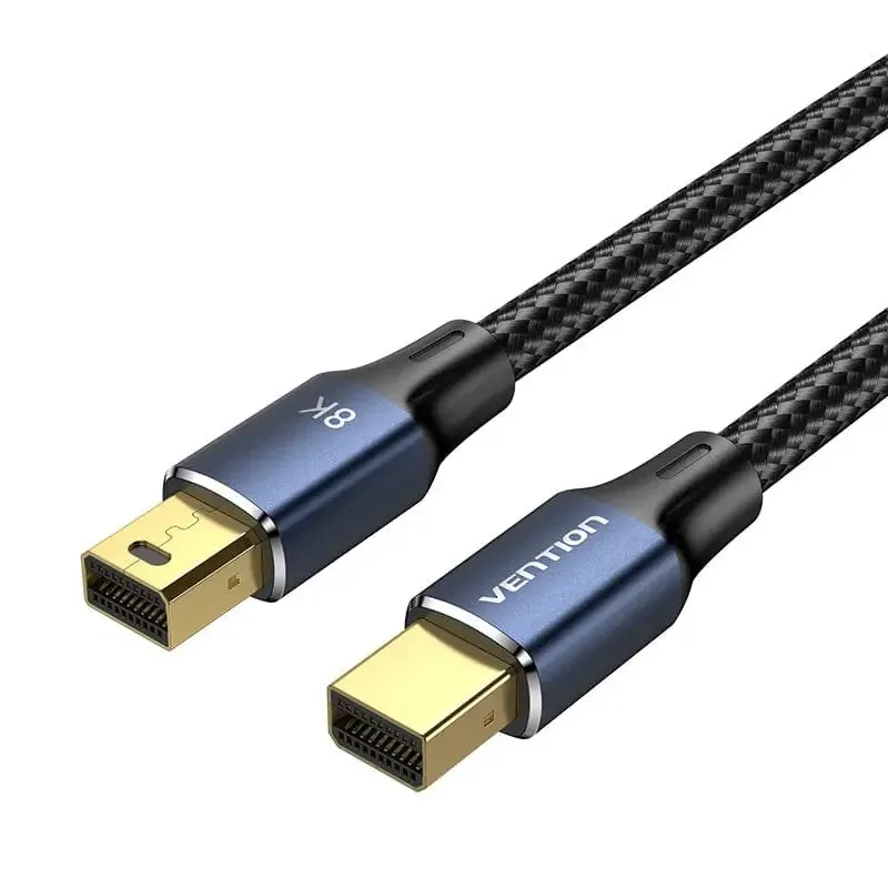Кабель Vention mini DisplayPort - mini DisplayPort (M/M), 1.5 м, Black (HCGLG) - зображення 1